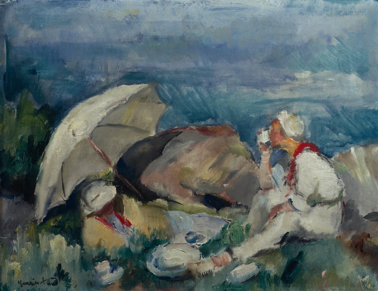 Picknick (målning) av Henrik Lund