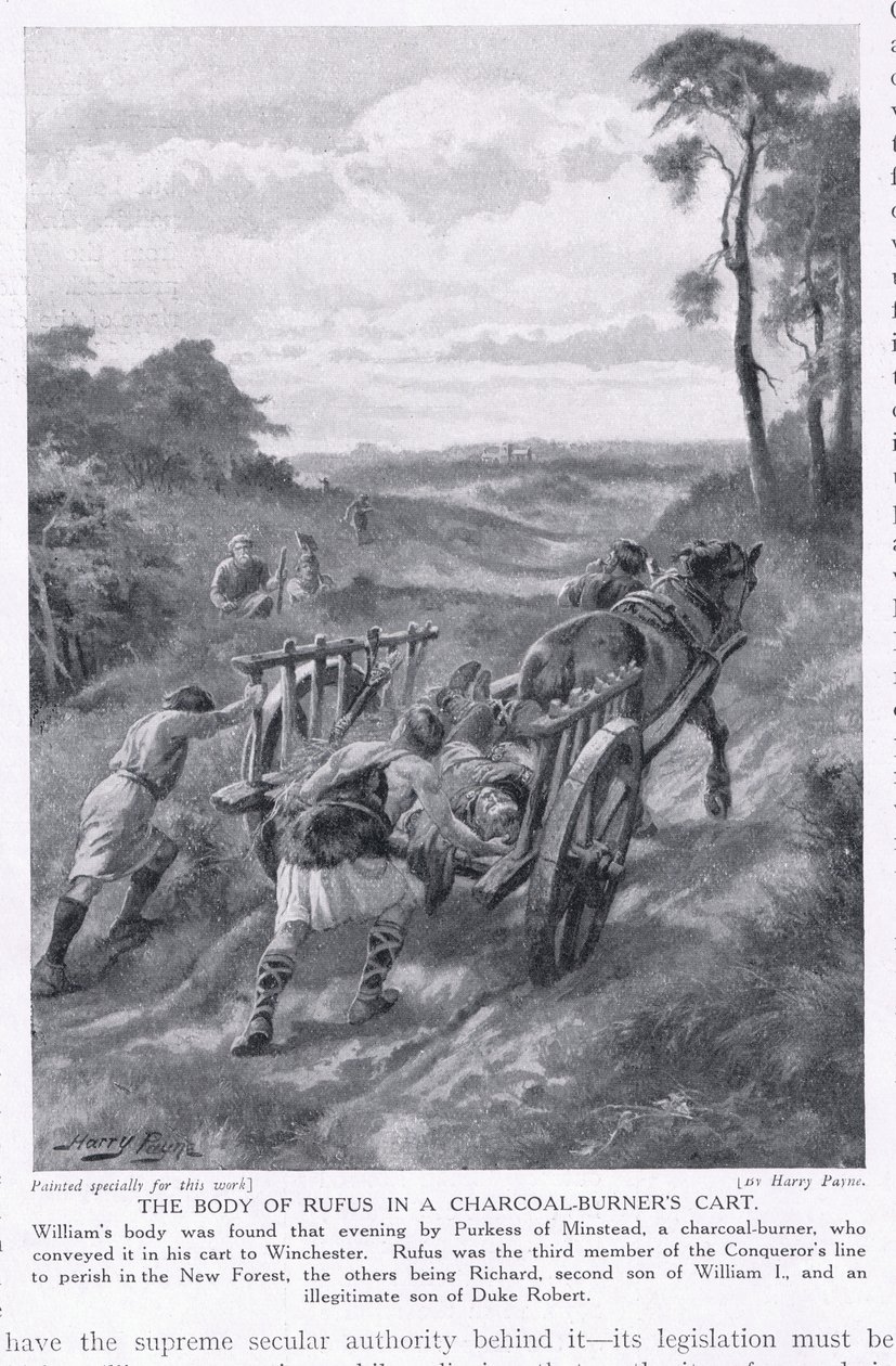Kroppen av Rufus i en kolbrännarvagn AD1100, 1920-talet av Henry A. Payne