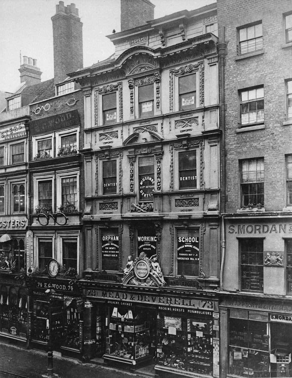 Nr 73, Cheapside, omkring 1883 av Henry Dixon