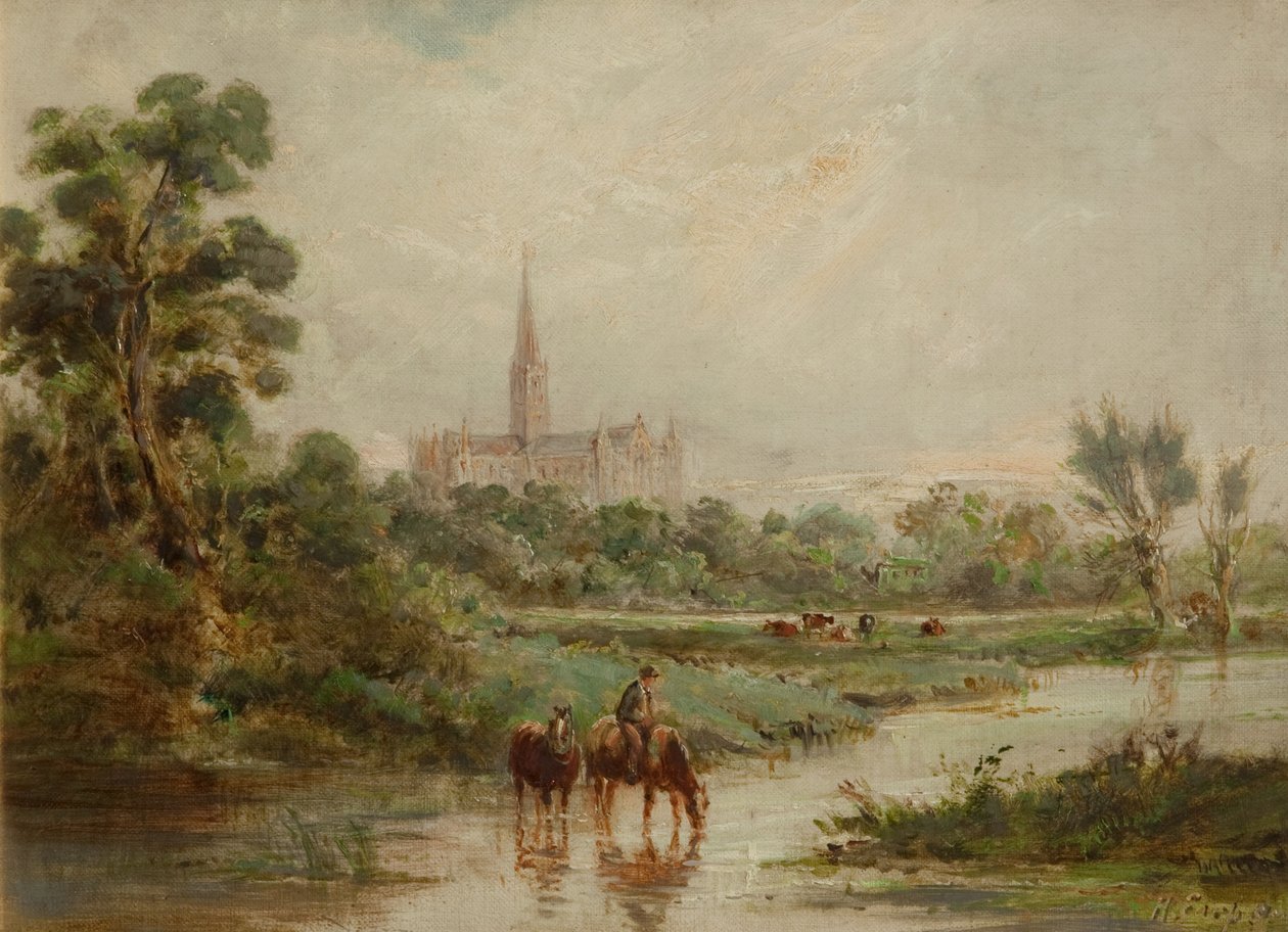 Salisbury katedral av Henry Earp