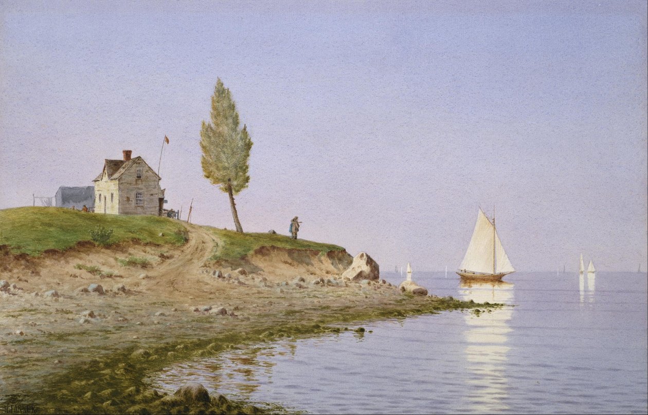 En lugn eftermiddag, Long Island av Henry Farrer
