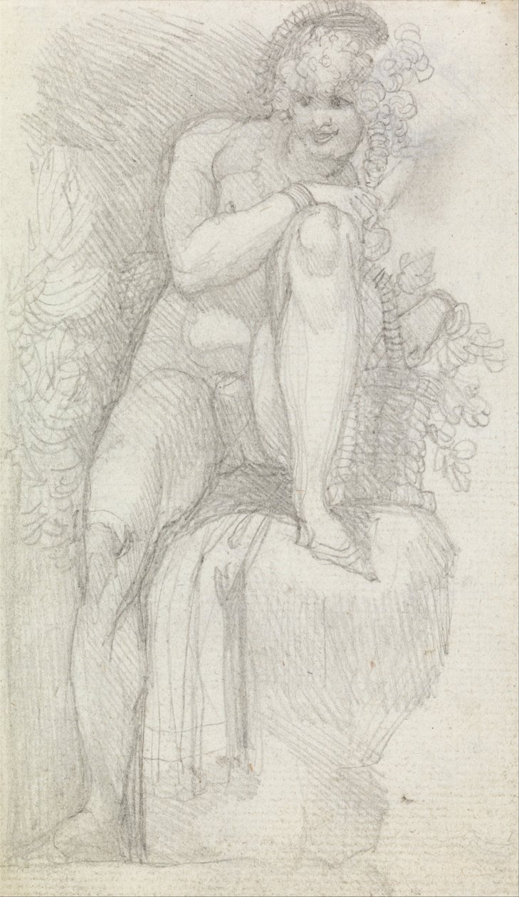 An Hermaphrodite av Johann Heinrich Füssli