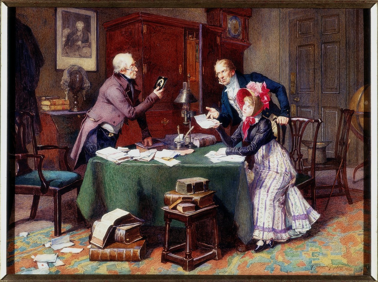 Jiltad (kroppsfärg) av Henry Gillard Glindoni