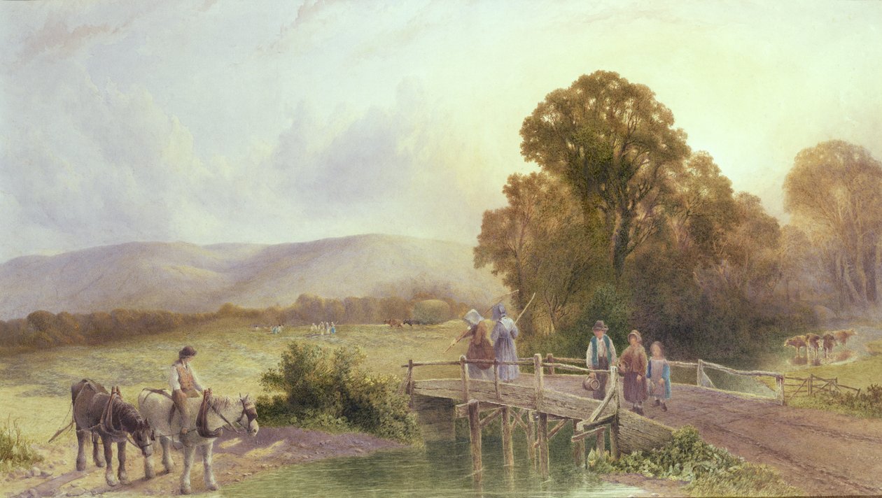 Downs i Midhurst av Henry Maplestone