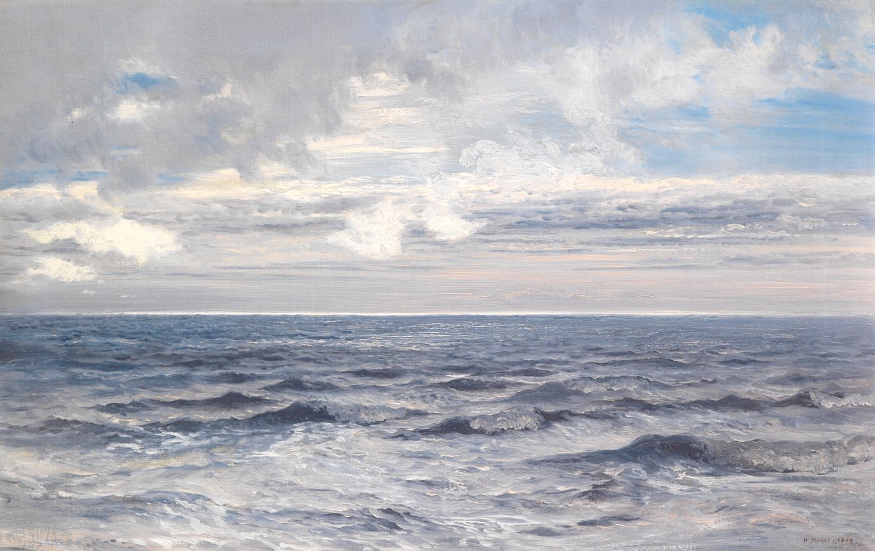 Silver Sea, 1869 av Henry Moore