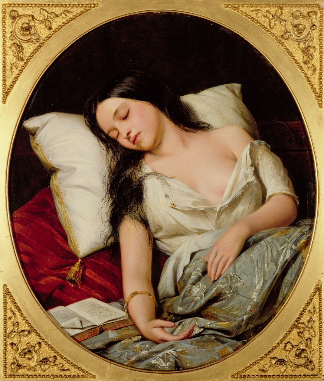 Behagliga drömmar, 1852 av Henry Nelson O