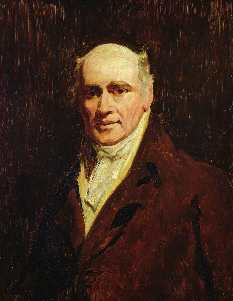 Porträtt av en äldre man av Henry Raeburn