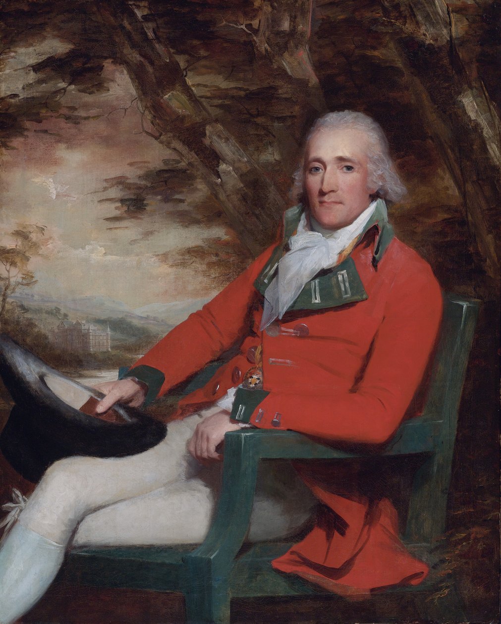 Thomas Carmichael, 5th Earl of Hyndford (cirka 1750-1811) av Henry Raeburn