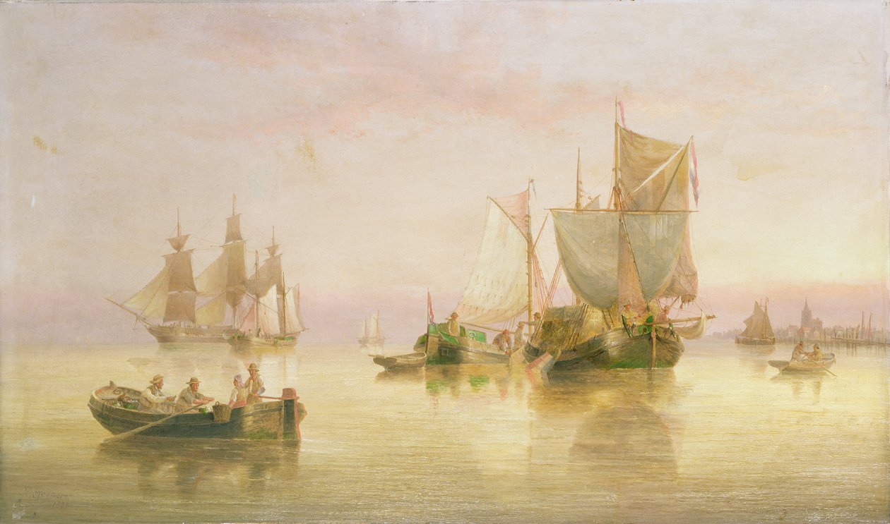 Seascape av Henry Redmore