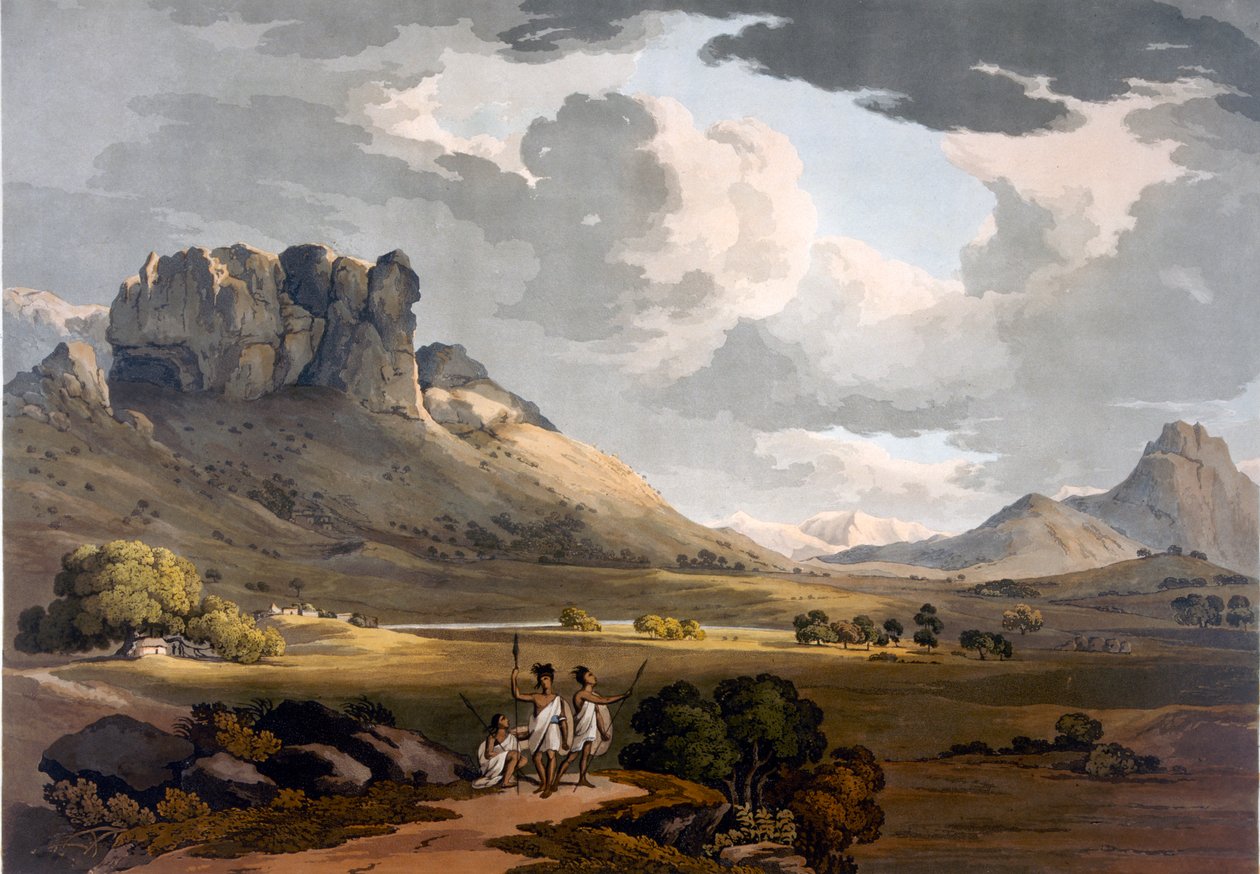 Vale of Calaat, Etiopien, omkring 1800 av Henry Salt