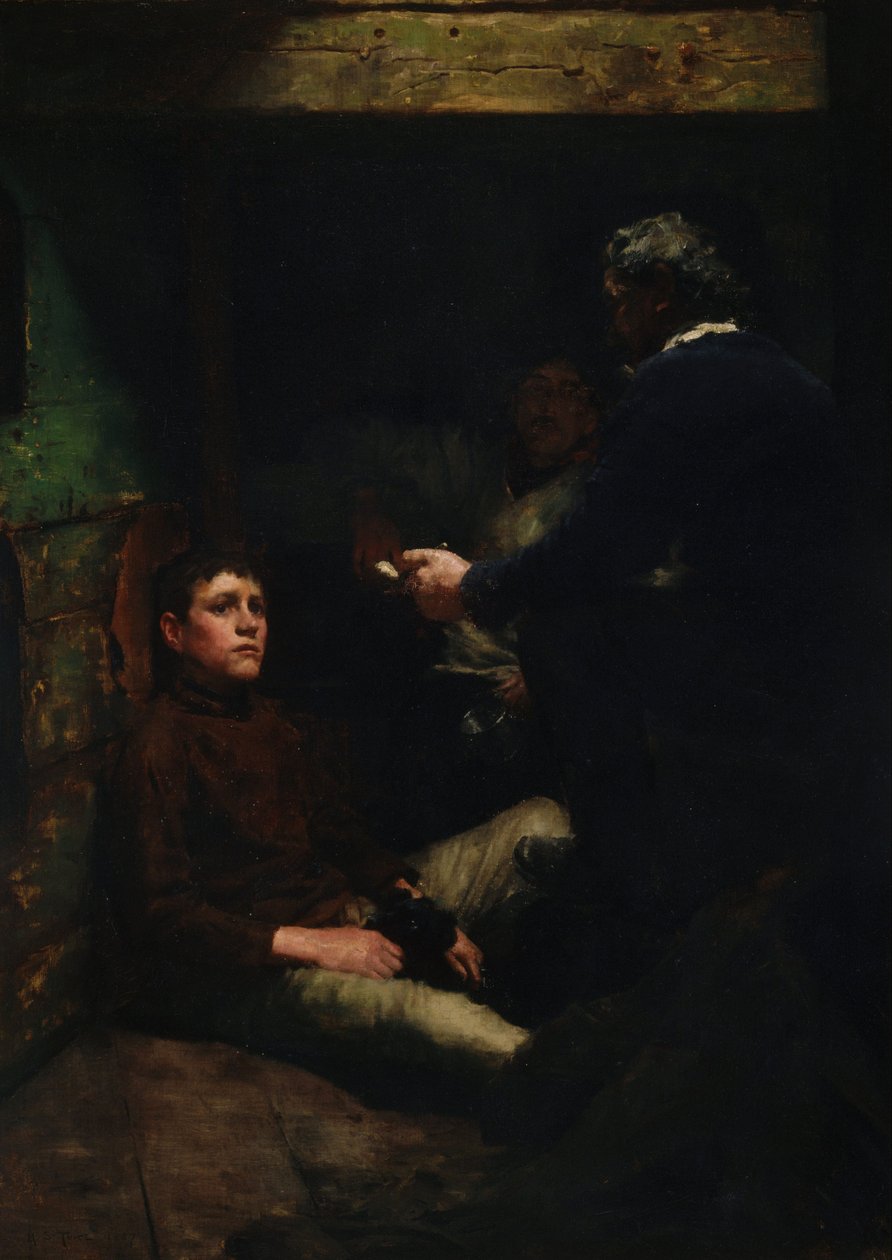 A Sailors Yarn  av Henry Scott Tuke