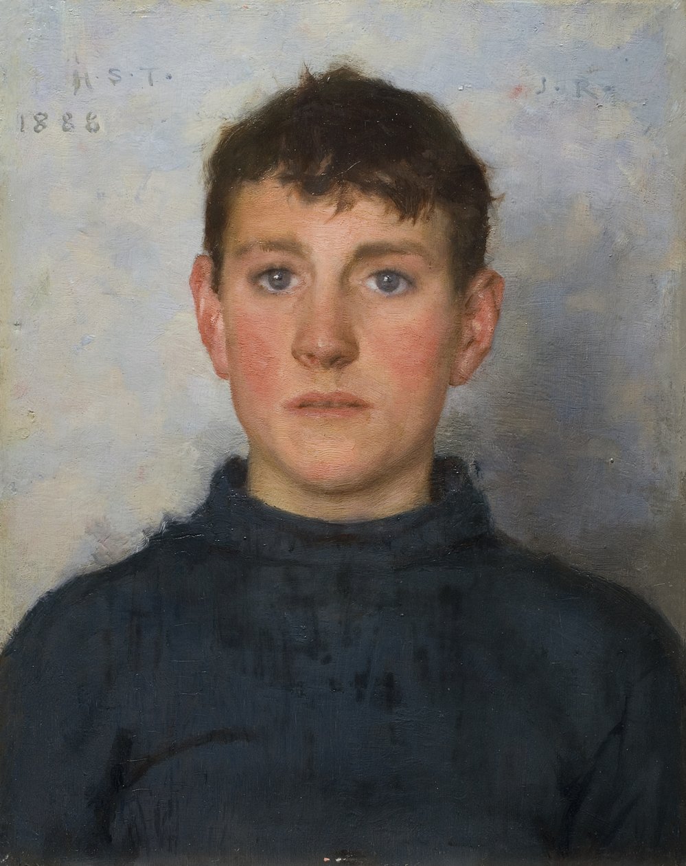 Porträtt av Jack Rolling, 1888 av Henry Scott Tuke