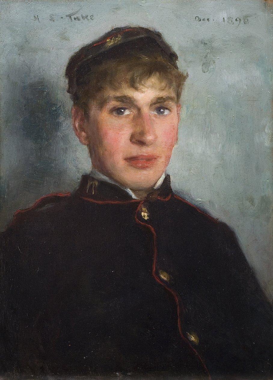 Porträtt av William J. Martin, 1890 av Henry Scott Tuke