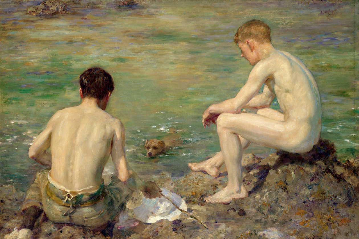 Tre följeslagare av Henry Scott Tuke