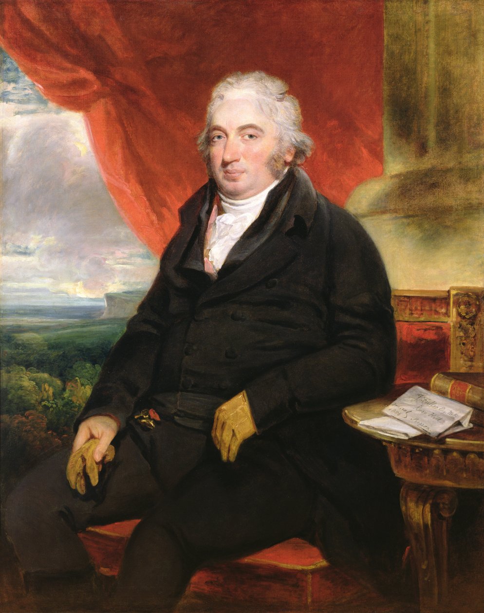Porträtt av John Fuller (1757-1834) av Henry Singleton