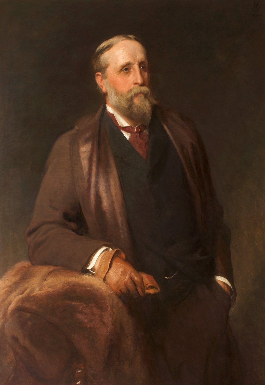 Porträtt av J. F. Cheetham, ca 1880-90 av Henry Tanworth Wells