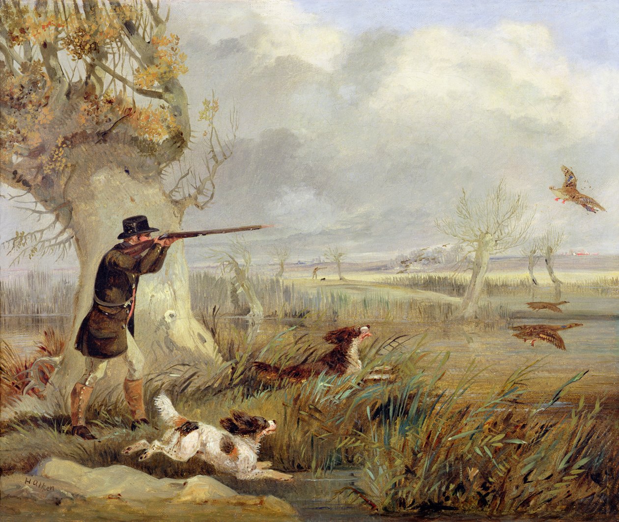 Andjakt av Henry Thomas Alken