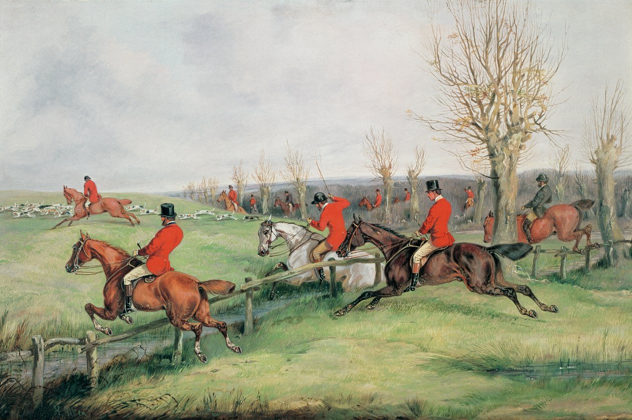 Idrottsscen, 1800-talet av Henry Thomas Alken