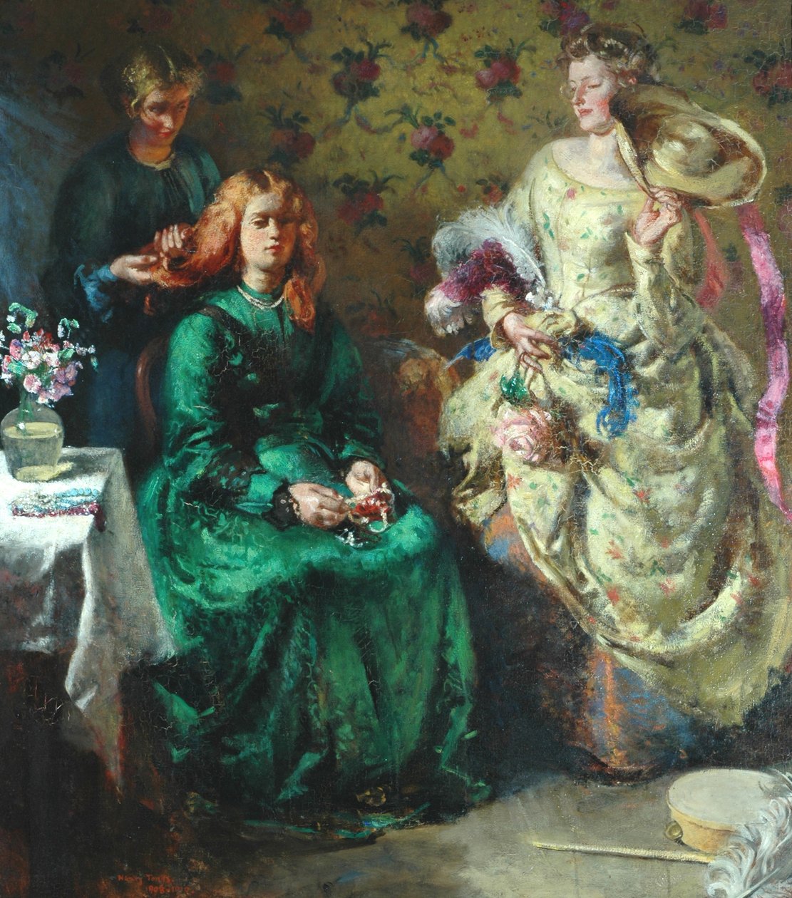 Rustik festspel, 1908-10 av Henry Tonks