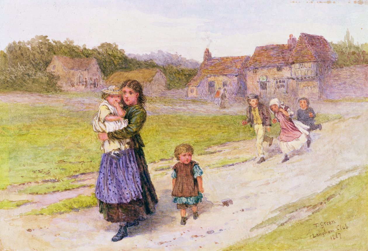 Ina ua uma le aoga, 1867 swed av Henry Towneley Green