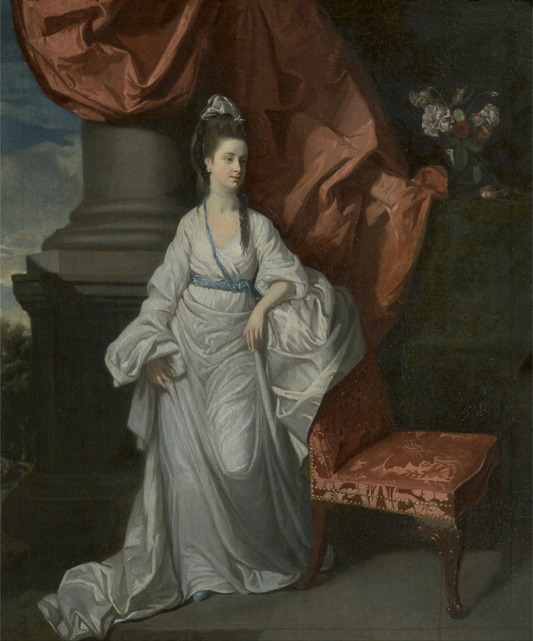 Lady Grant, Hustru till Sir James Grant, Bt. av Henry Walton