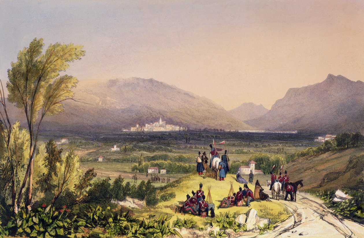 Vittoria-slätten, 1838 av Henry Wilkinson