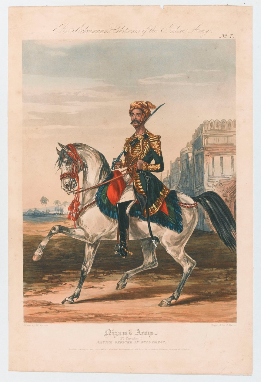 Nizams armé av Henry (after) Martens