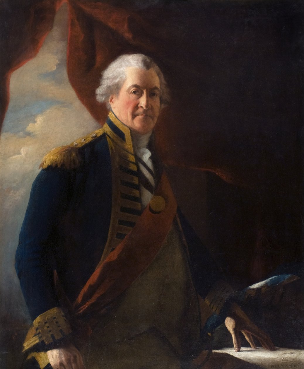 Amiral Duncan (olja på duk) av Henry (after) Raeburn