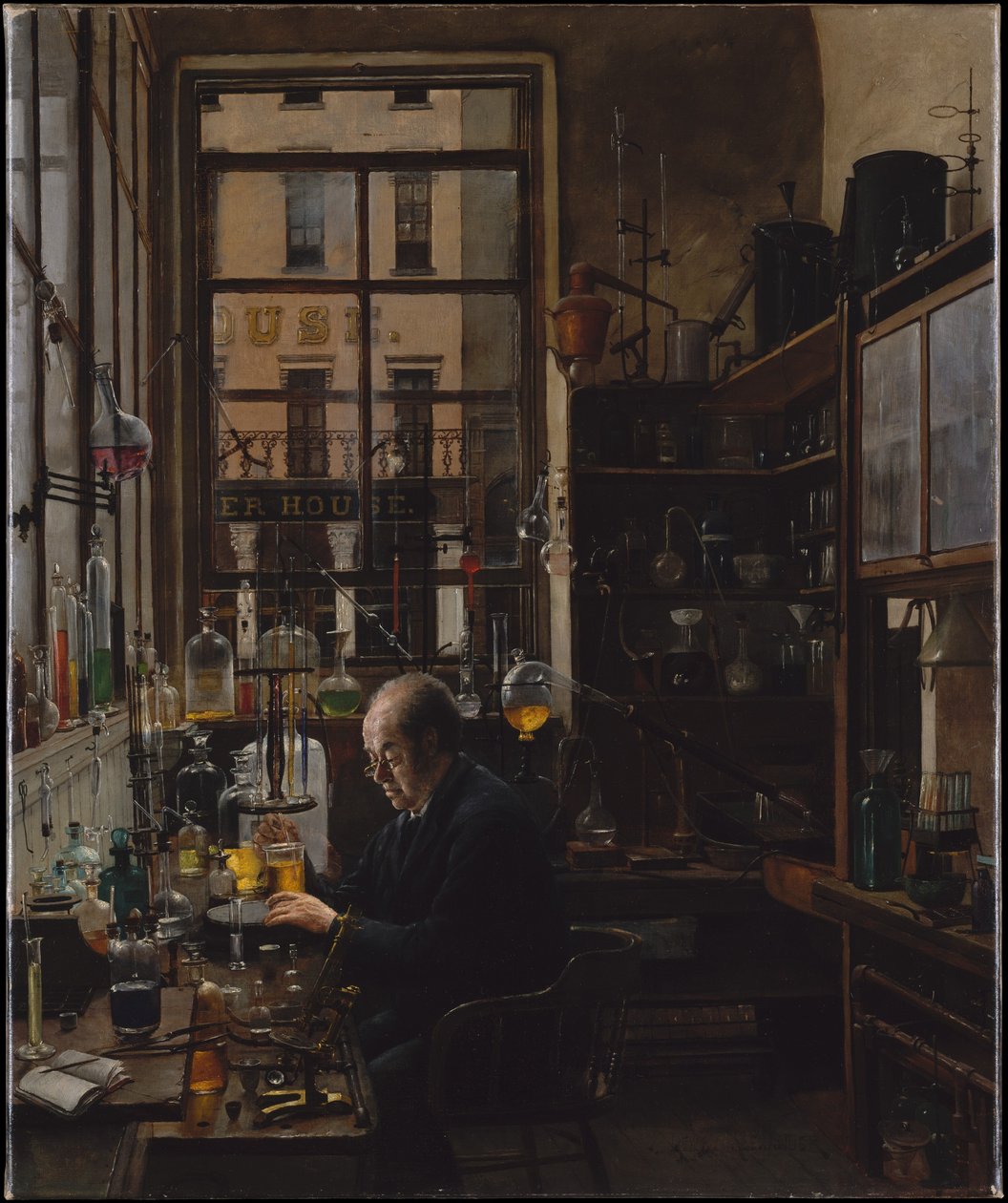Henry Alexander i laboratoriet av Henry Alexander
