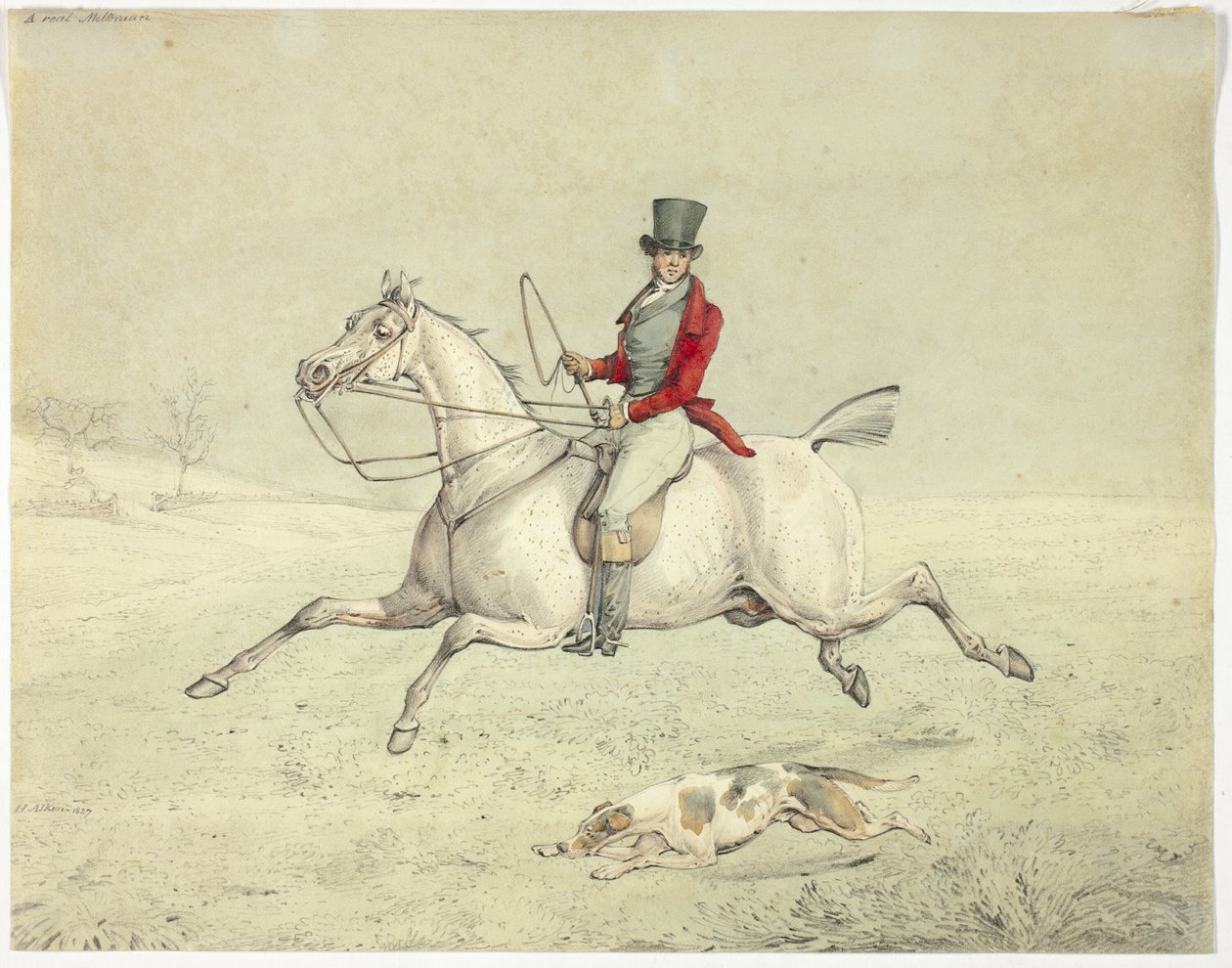 En riktig Miltonian av Henry Alken
