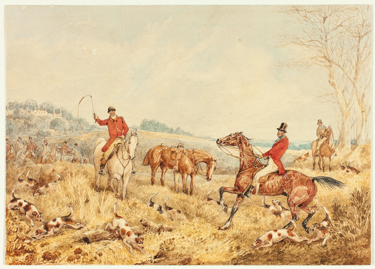 Jaktscen av Henry Alken