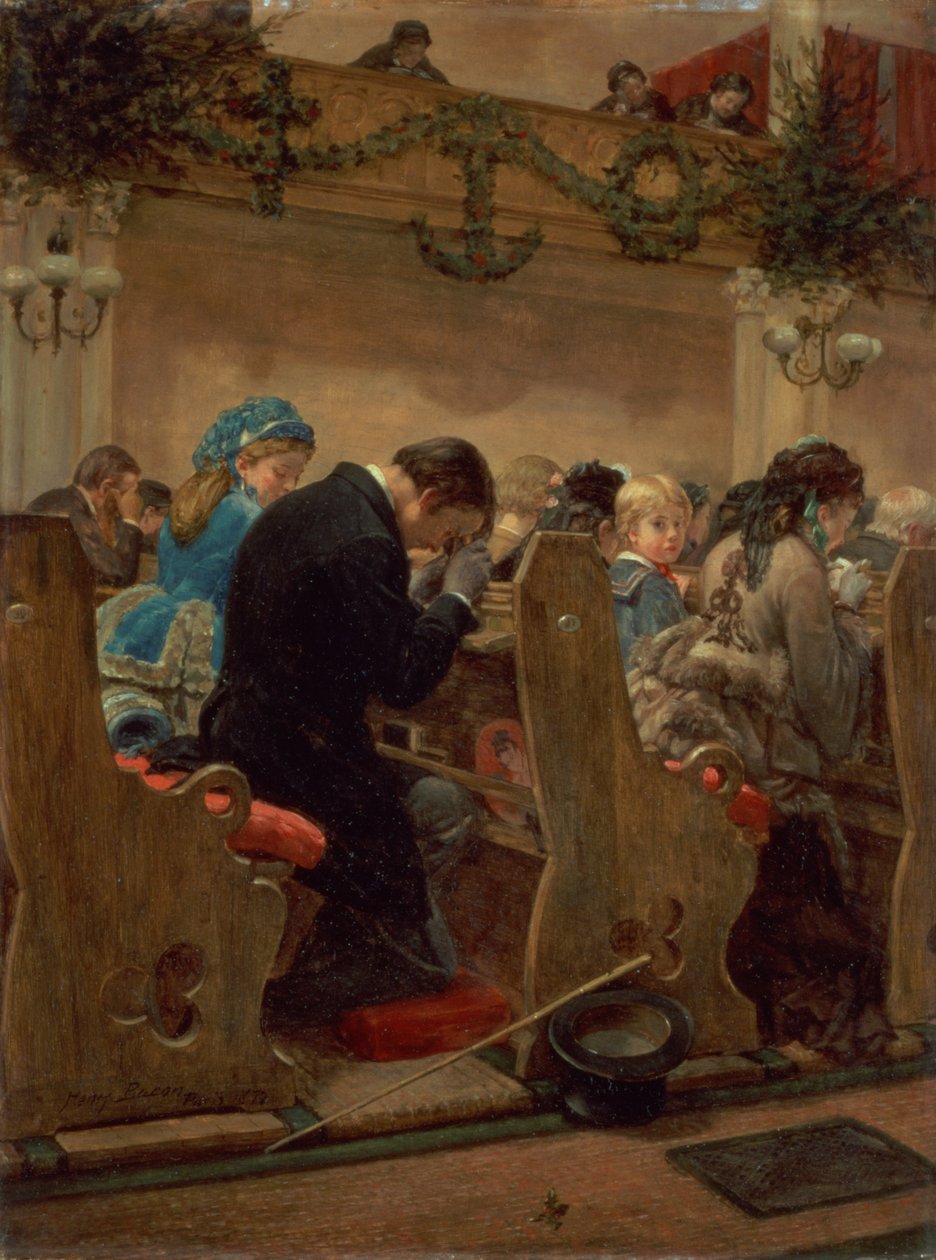 Julböner, 1872 av Henry Bacon