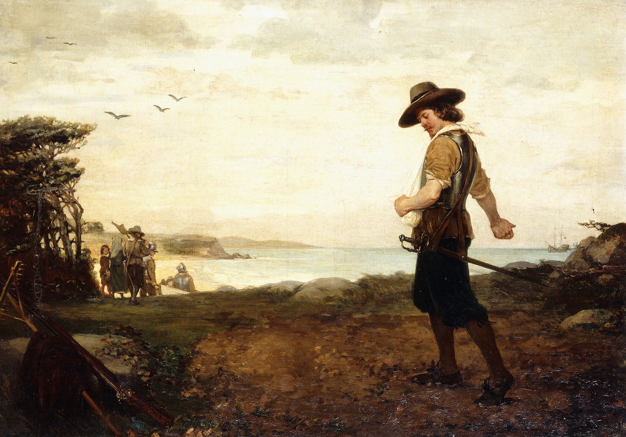 Rose Standishs begravning, 1870 av Henry Bacon