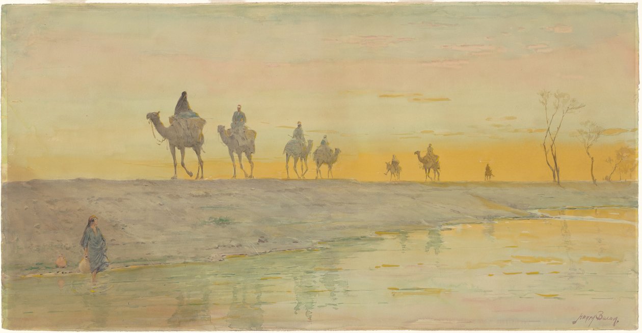 Nilen — Kväll av Henry Bacon