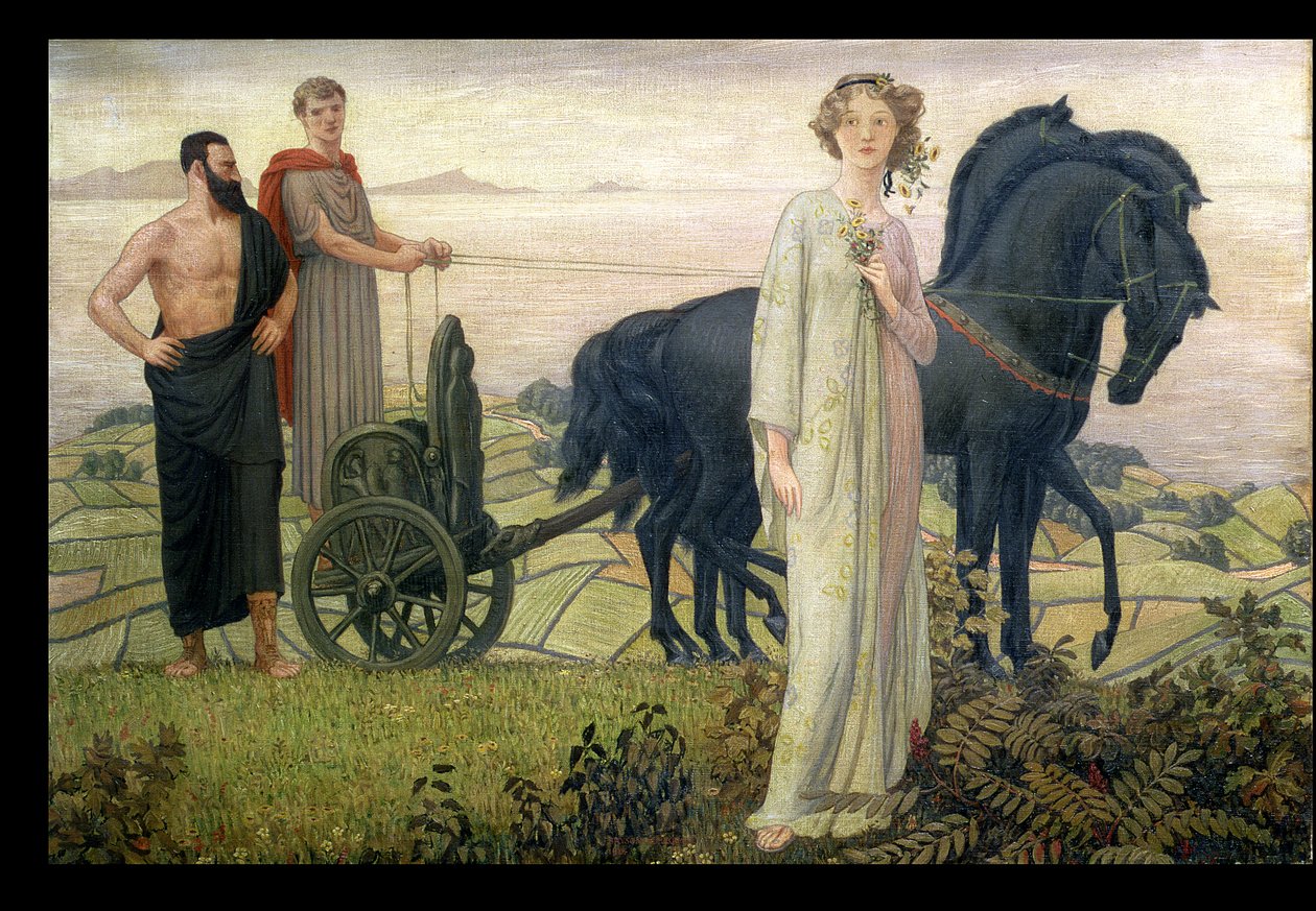 Pluto och Proserpine, 1914 av Henry Bryson Burroughs