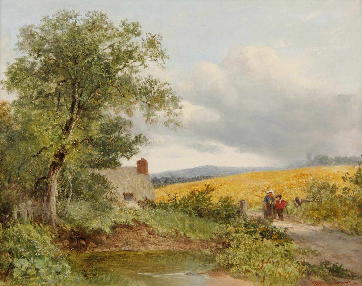Nära Malvern, Worcestershire, 1873 av Henry Chaplin