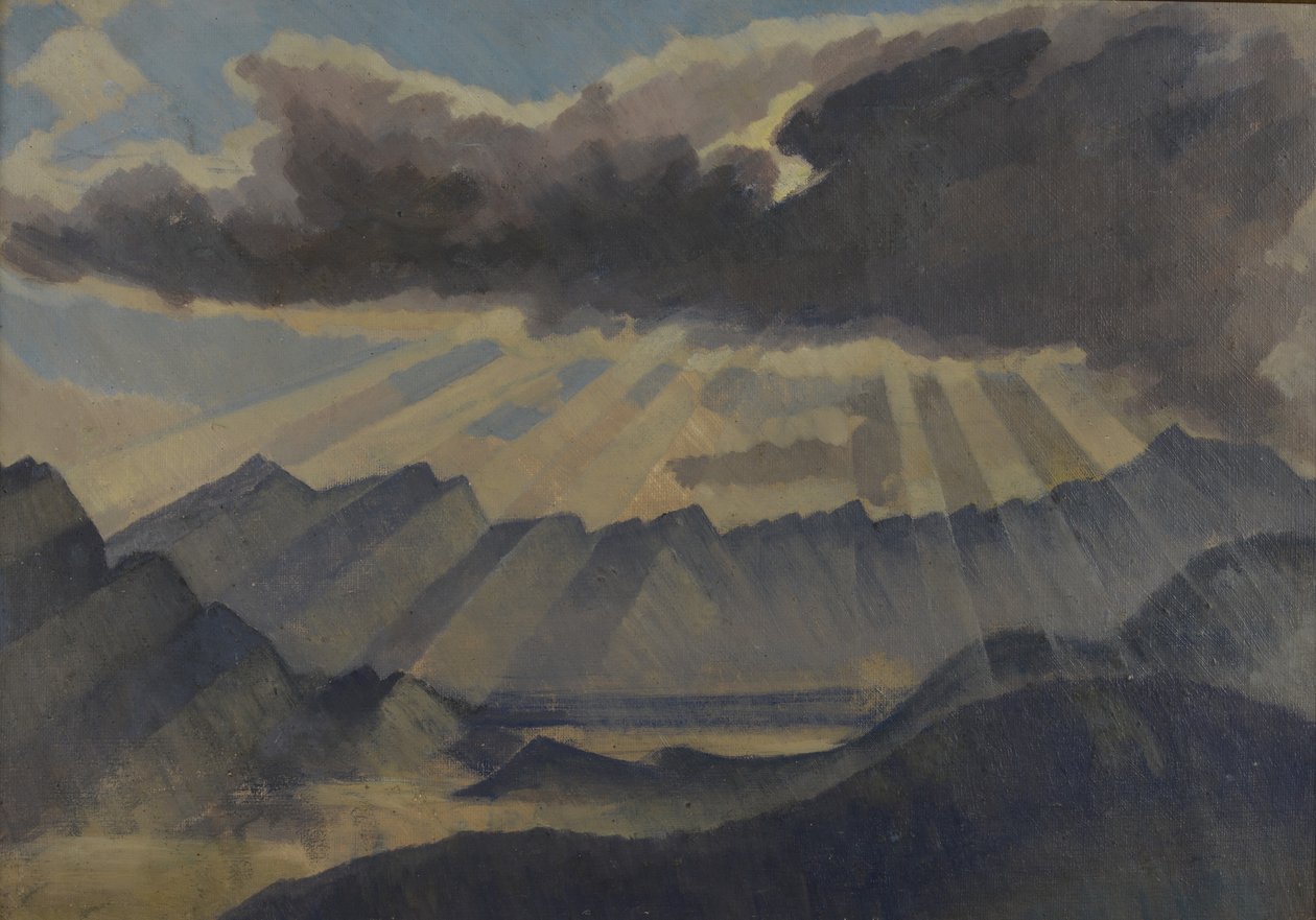 Hohfluh, Schweiz av Henry Clarence Whaite