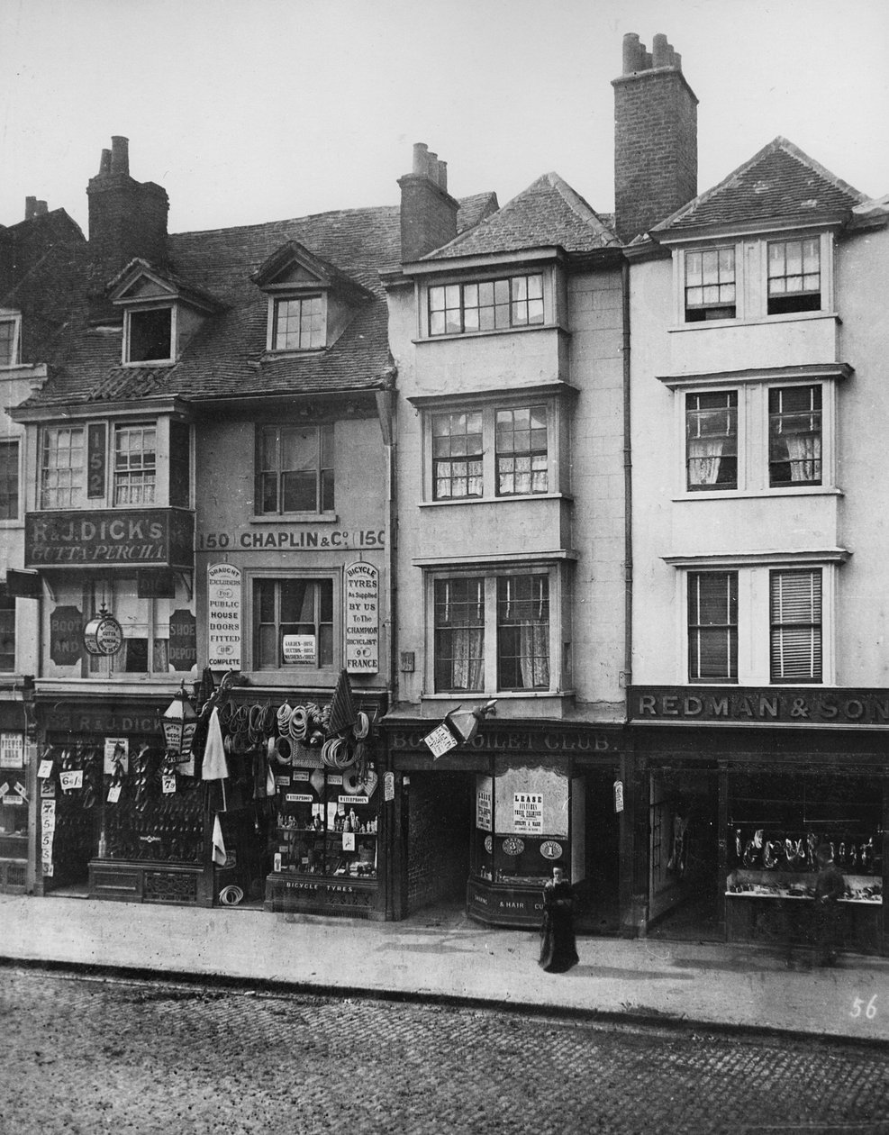 Borough High Street, omkring 1881 av Henry Dixon