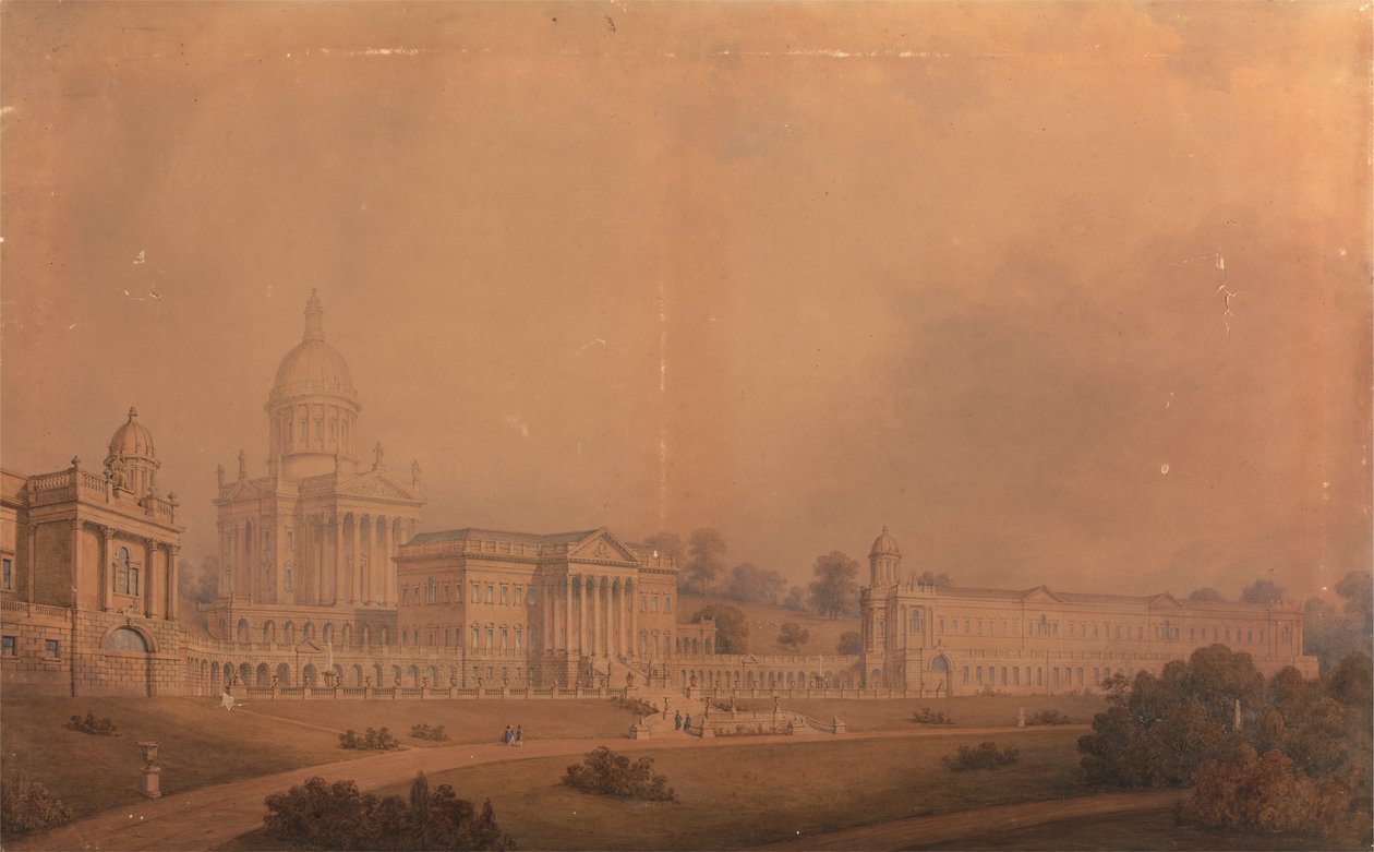 Utsikt över Prior Park av Henry Edmund Goodridge