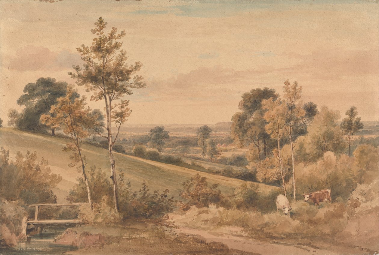 Little Bushey, Hertfordshire av Henry Edridge