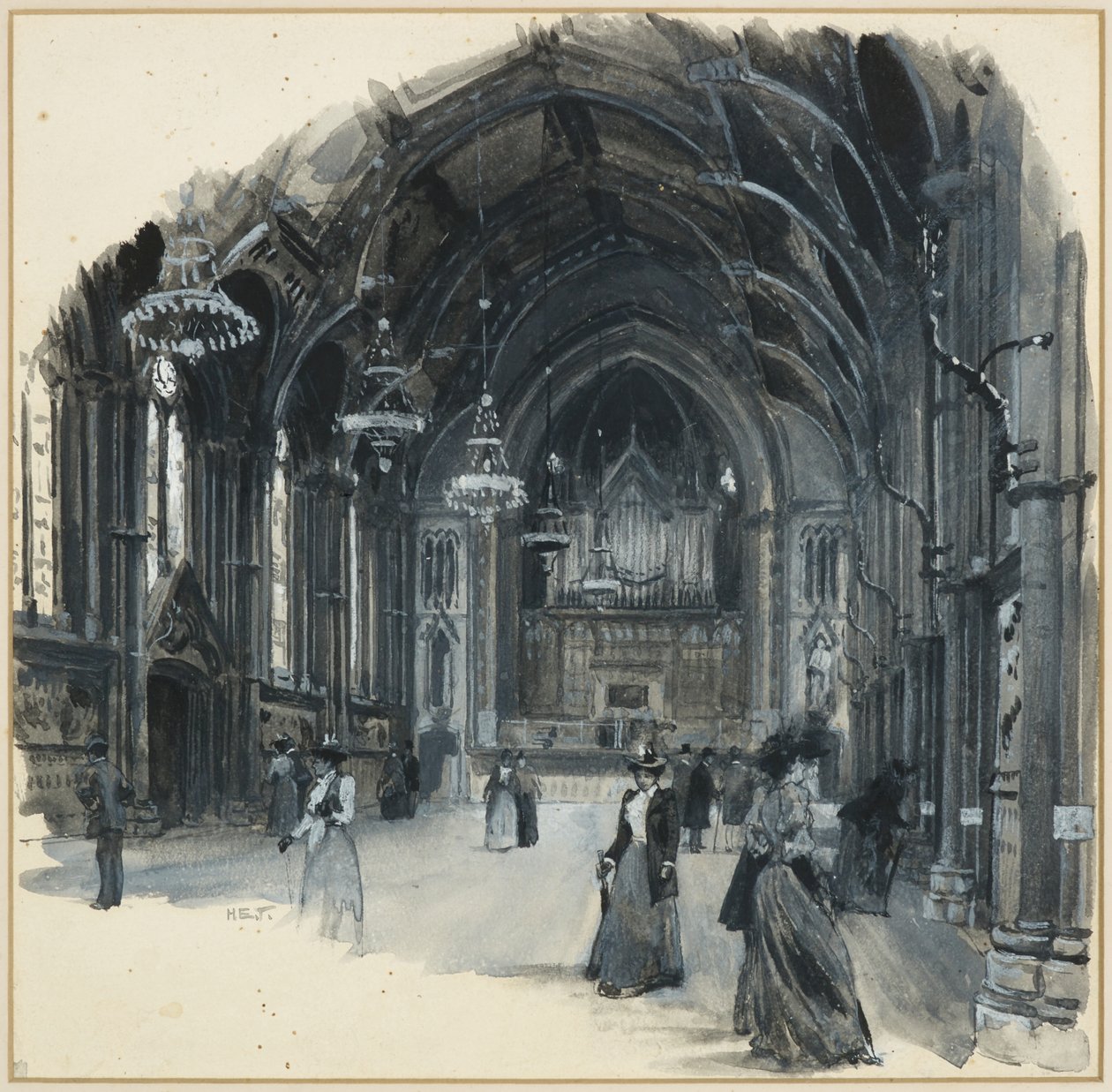Stora salen, rådhuset av Henry Edward Tidmarsh