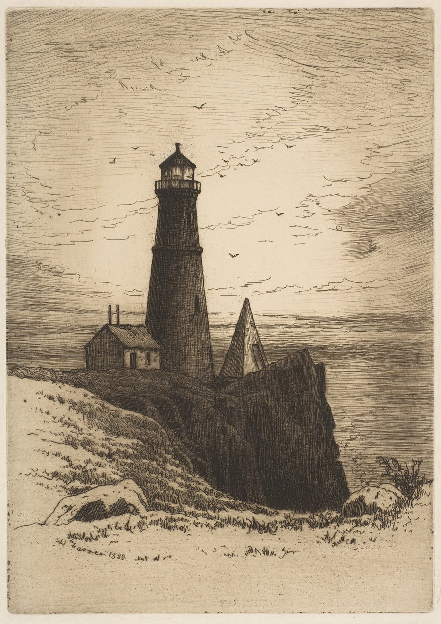 Fyren, 1880. av Henry Farrer