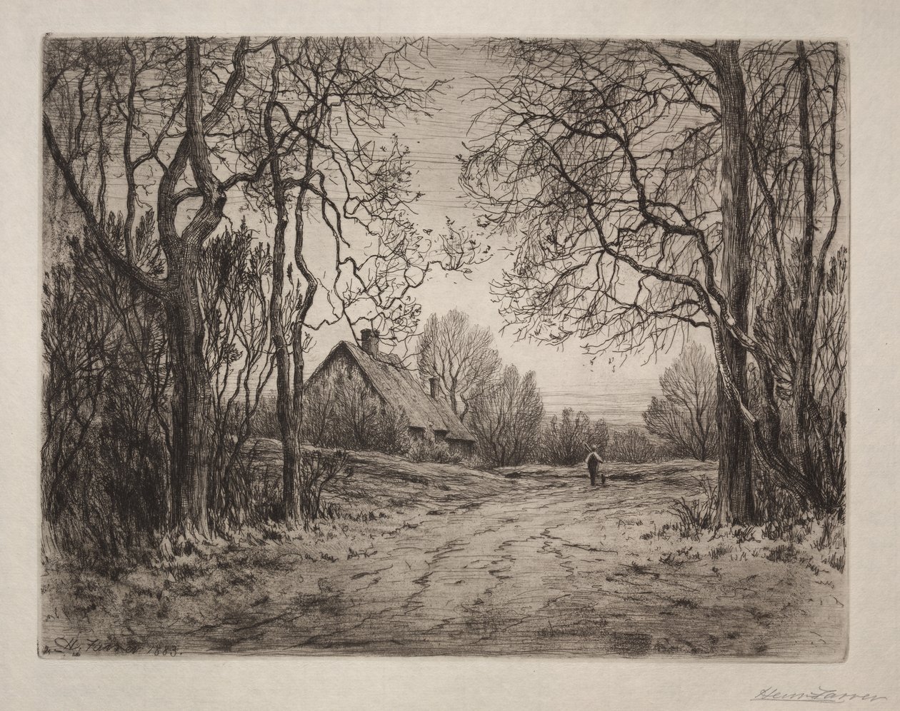 Vinterafton, 1883. av Henry Farrer