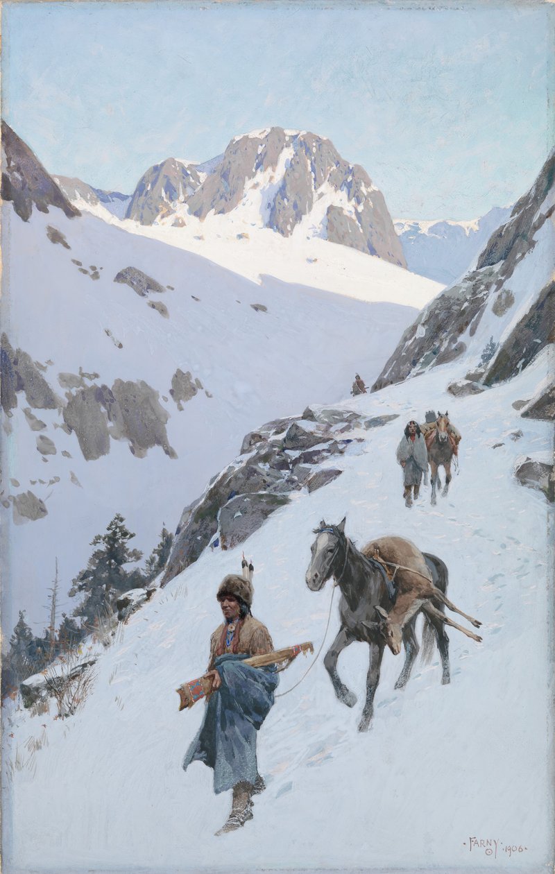 En framgångsrik jakt, 1906. av Henry Francois Farny