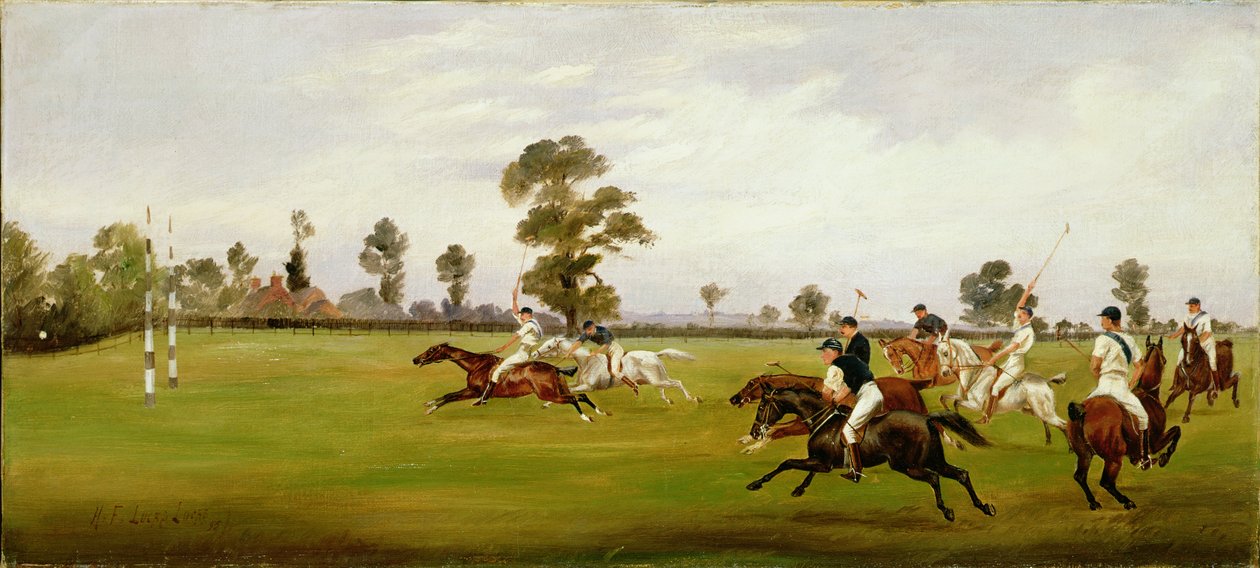 Polo, 1893 av Henry Frederick Lucas Lucas