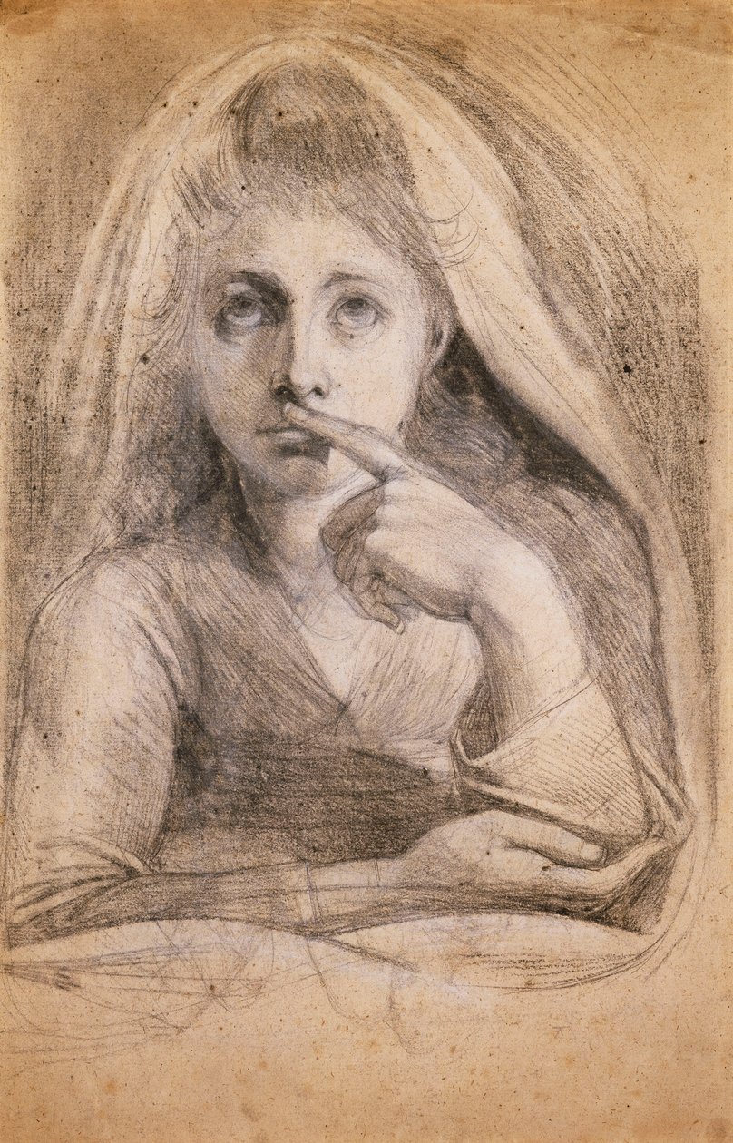 Martha Hess som tystnad av Johann Heinrich Füssli