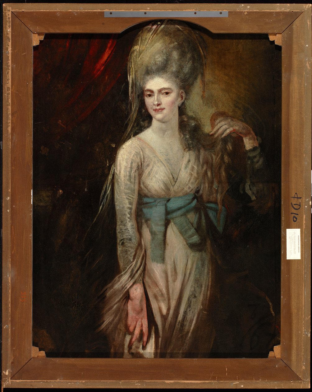 Porträtt av en dam av Johann Heinrich Füssli