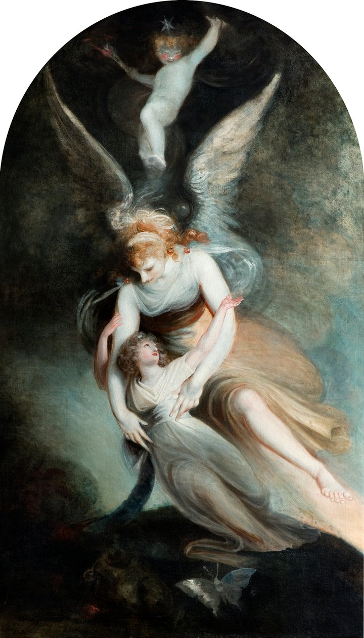 Penelope Boothbys apoteos, 1792 av Johann Heinrich Füssli