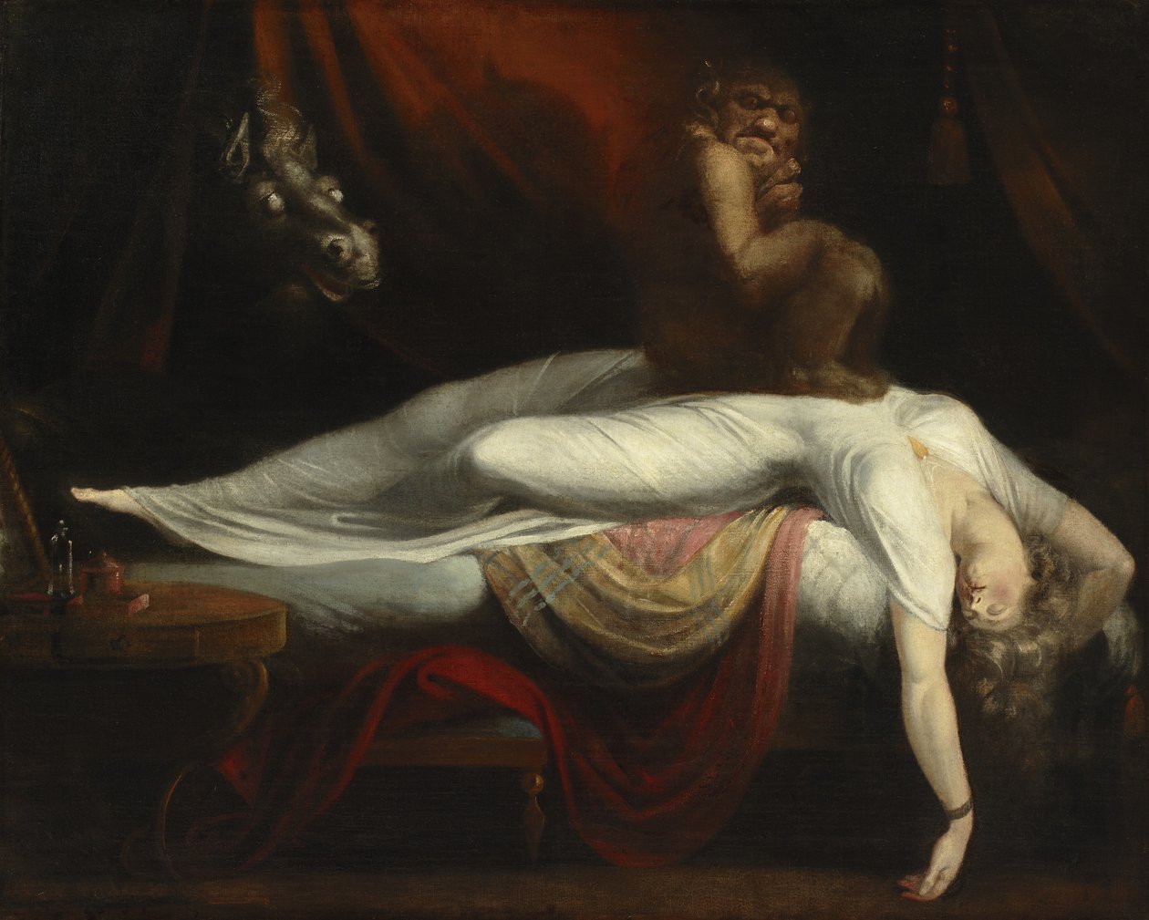 Mardrömmen, 1781 av Johann Heinrich Füssli