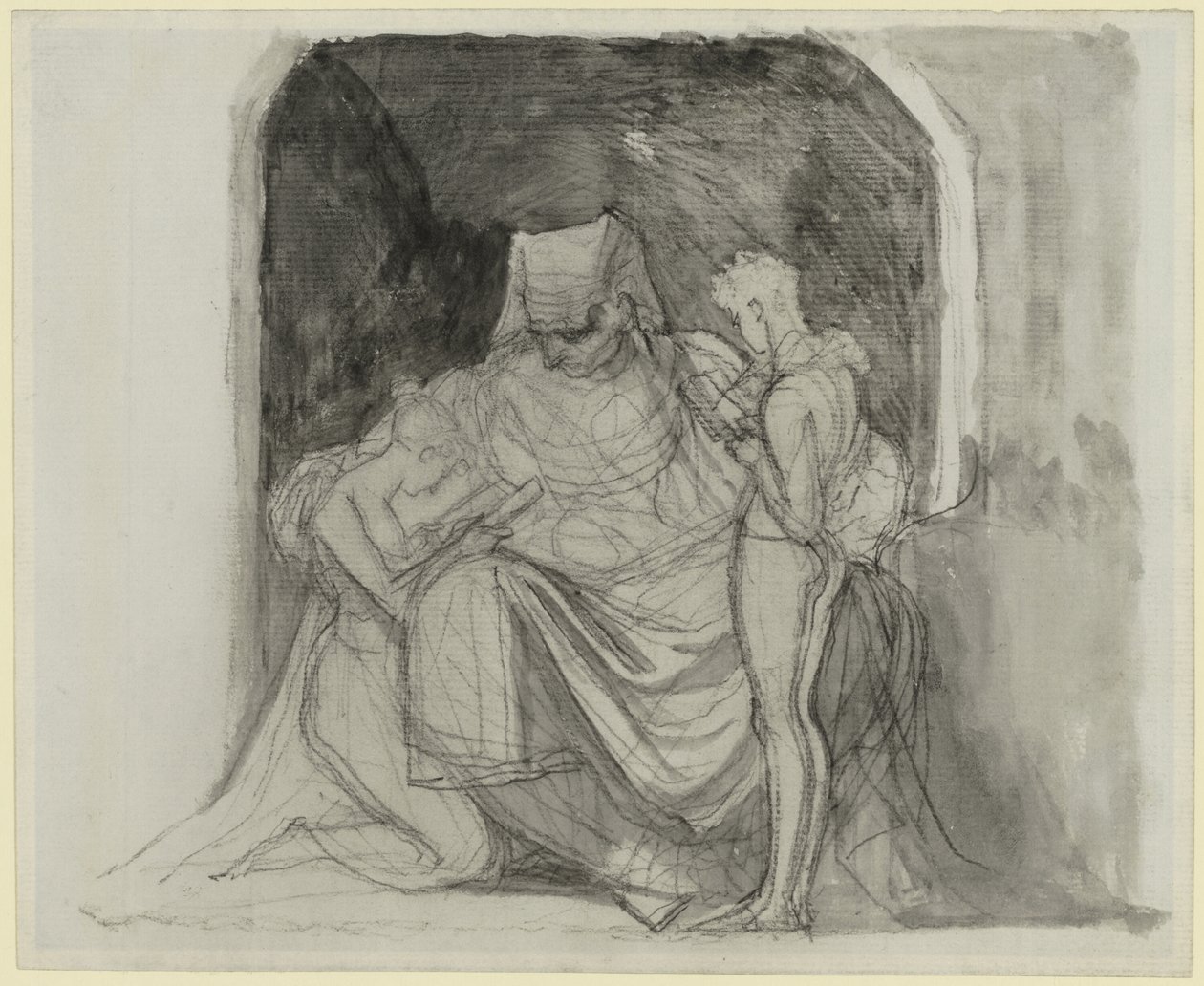 Kunskapens Ande av Johann Heinrich Füssli